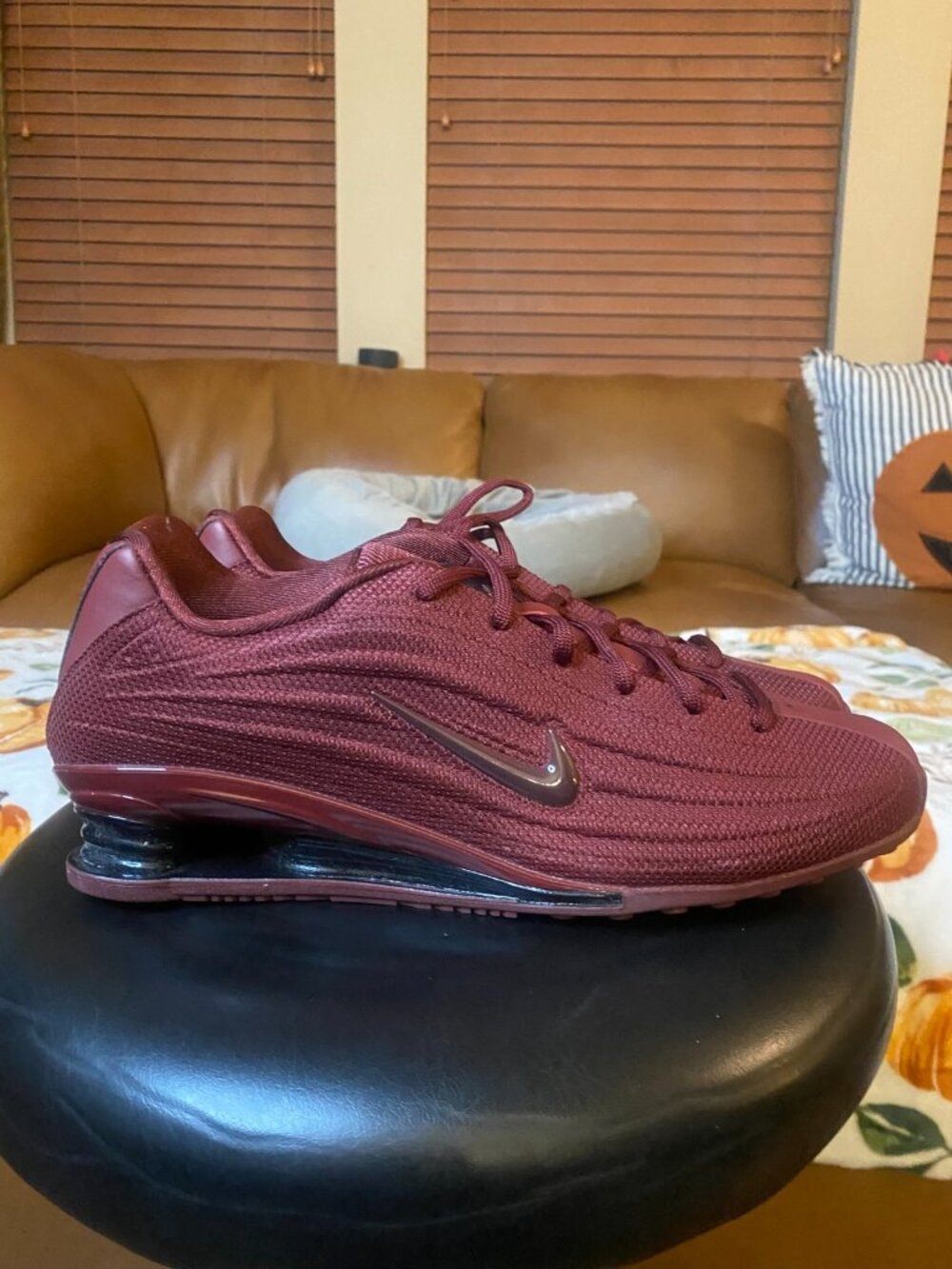Size 9.5 - Nike Shox Z Dark Team Red W